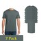 Gildan Unisex Blank Dark Heather T-Shirts for DIY Projects, Softstyle Shirt Multi Pack Tee